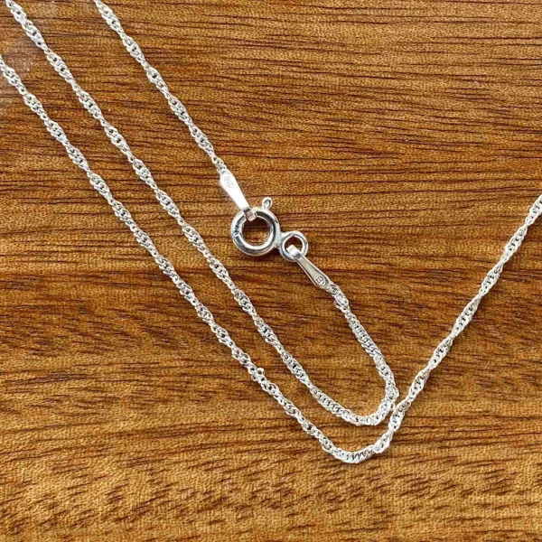 Pieces for Peace, Schmuck für Frieden, Peace Schmuck, Weltfrieden Schmuck, Frieden Schmuck Silberkette, Silberkette ohne Anhänger, Halskette Silber ohne Anhänger, Silberkette Länge 42 cm, Silberkette Länge 45 cm, Silberkette Länge 70 cm, Silberkette Länge 90 cm, verschiedene Modelle, Sterling Silber